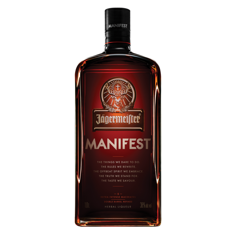 Jagermeister Herbal Liqueur Manifest 76 - 1.0L - Front