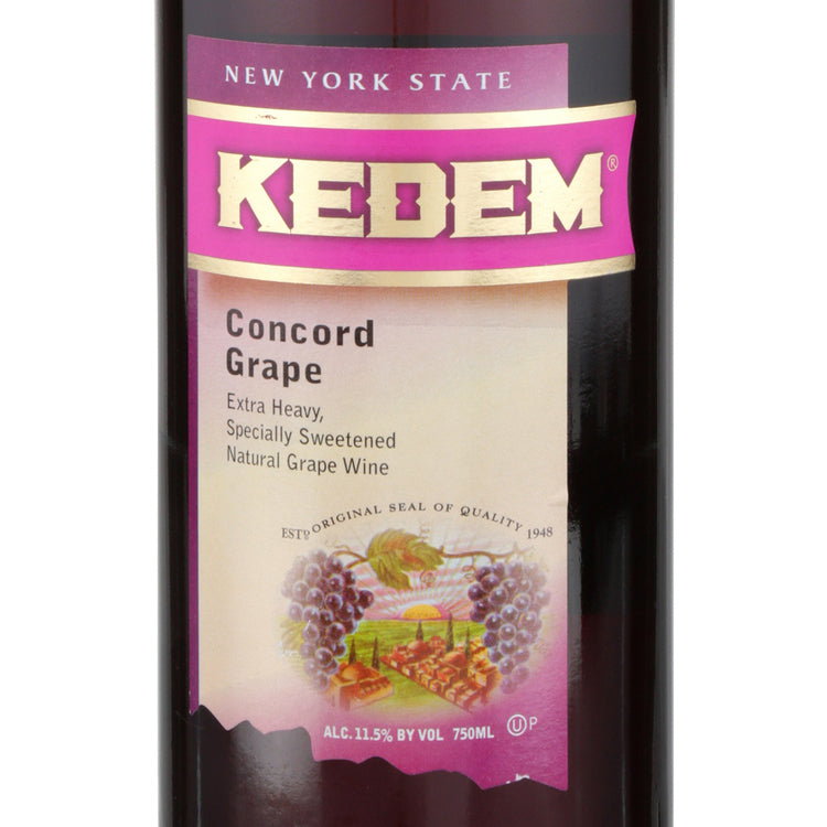 Kedem Concord New York - 750ML - Front Label