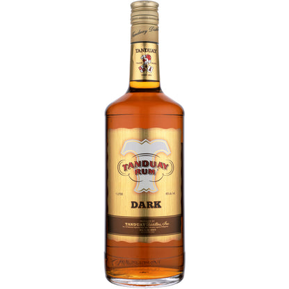 Tanduay Dark Rum 80 - 1.0L - Front