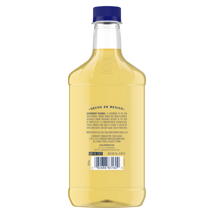 Sauza Hacienda Tequila Gold 80 - 375ML - Back