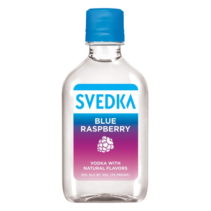 Svedka Blue Raspberry Flavored Vodka 70 - 375ML
