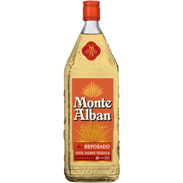 Monte Alban Tequila Reposado 80 - 1.75L - Front