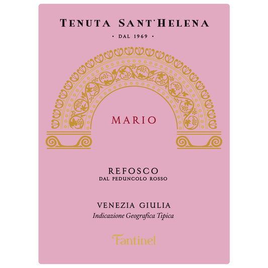 Fantinel Refosco Dal Peduncolo Rosso Tenuta Sant'Helena Trevenezie 201 - 750ML - Front Label