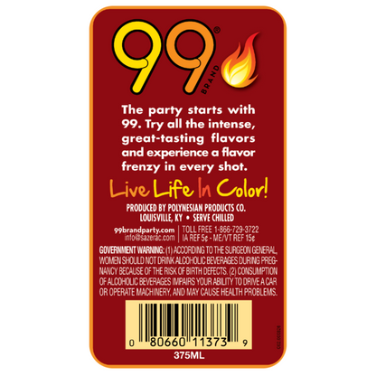99 Brand Cinnamon Schnapps 99 - 375ML