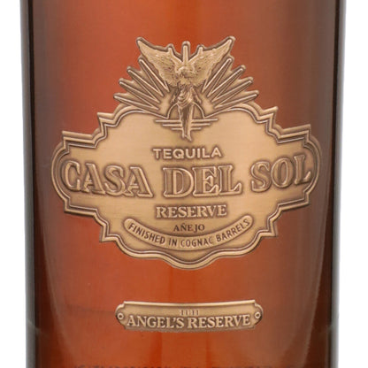 Casa Del Sol Tequila Anejo Angels Reserve 11:11 Finished In Cognac Bar - 750ML