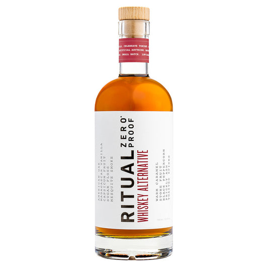 Ritual Zero Proof Whiskey Alternative Non-Alcoholic Spirit - 750ML - Front