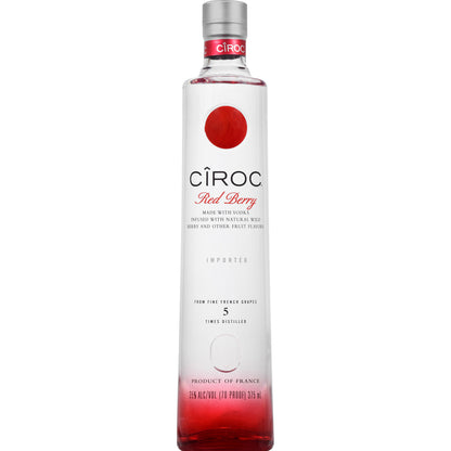 Ciroc Red Berry Flavored Vodka 70 - 375ML