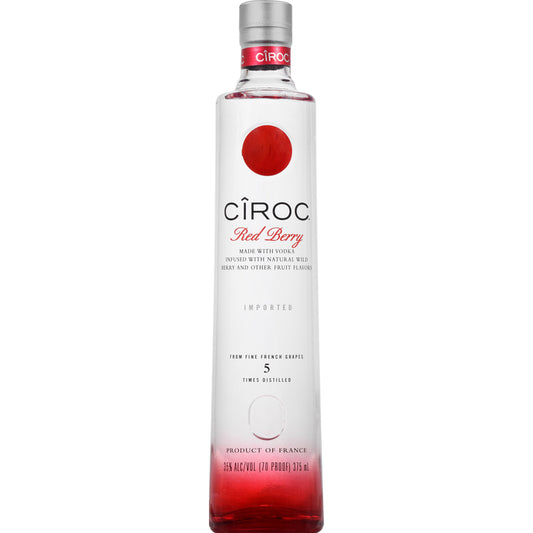 Ciroc Red Berry Flavored Vodka 70 - 375ML