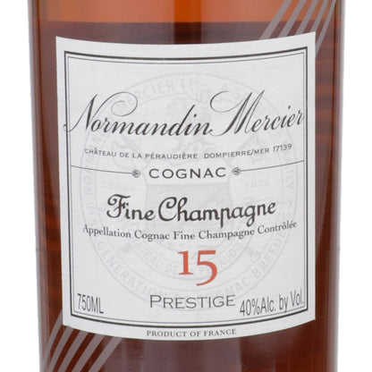 Normandin Mercier Fine Champagne Cognac Prestige 80 - 750ML - Front Label