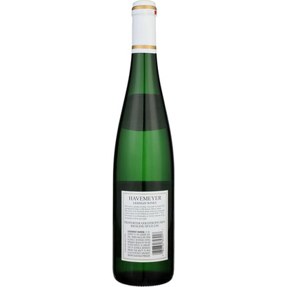 Havemeyer Riesling Spatlese Piesporter Goldtropfchen - 750ML - Back