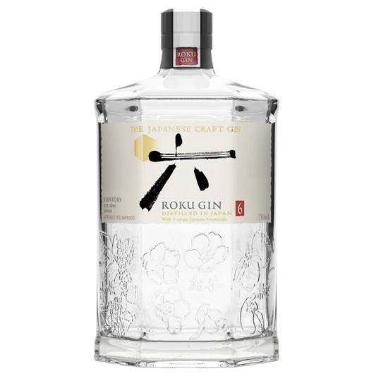 Suntory Dry Gin Roku 86 - 750ML - Front