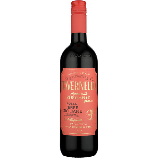 Tavernello Organico Terre Siciliane - 750ML - Front