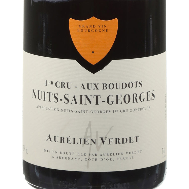 Aurelien Verdet Nuits Saint Georges Aux Boudots Premier Cru 2020 - 750ML - Front Label
