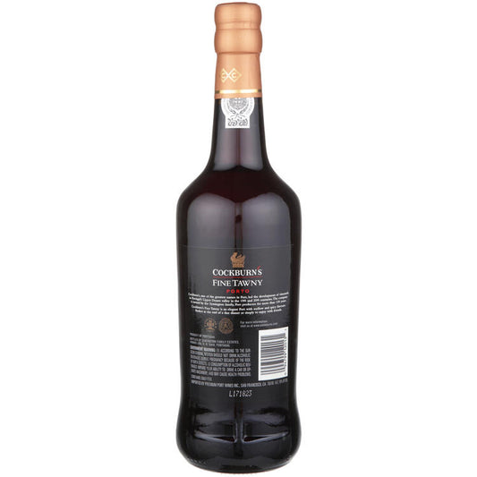 Cockburn's Porto Fine Tawny - 750ML - Back
