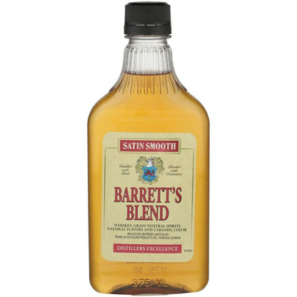Barrett's Blended American Whiskey 80 - 375ML - Front