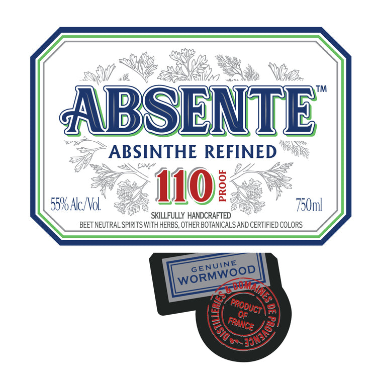 Absente Absinthe 110 W/ Absinthe Spoon - 750ML - Front Label