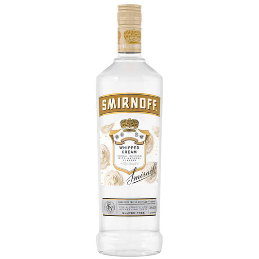 Smirnoff Whipped Cream Flavored Vodka 60 - 1.0L - Front