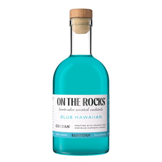 Otr-On The Rocks Blue Hawaiian With Cruzan Rum Limited Release 40 - 375ML - Front