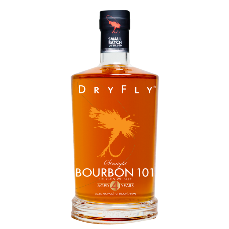 Dry Fly Straight Bourbon 101 - 750ML - Front