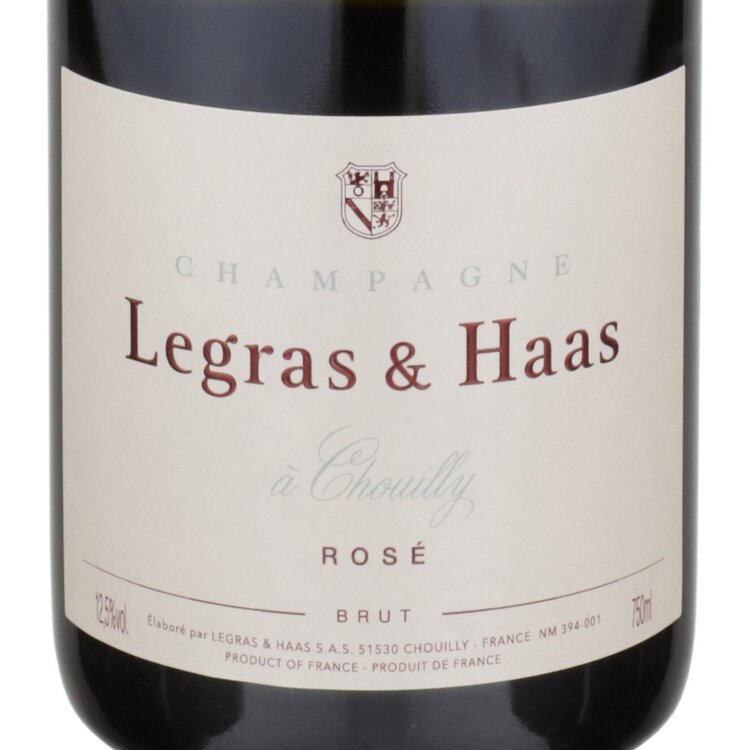 Legras & Haas Champagne Brut Rose - 750ML