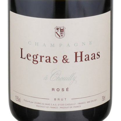 Legras & Haas Champagne Brut Rose - 750ML