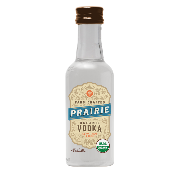 Prairie Vodka 80 - 50ML - Front