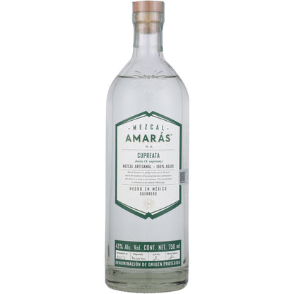 Amaras Mezcal Cupreata Joven 86 - 750ML