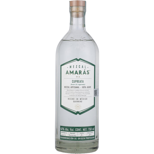 Amaras Mezcal Cupreata Joven 86 - 750ML