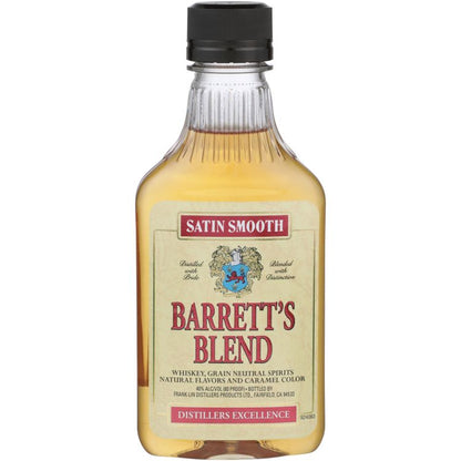 Barrett's Blended American Whiskey 80 - 200ML - Front