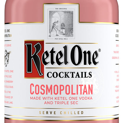 Ketel One Cocktail Cosmopolitan Collection 36.6 - 750ML - Front Label