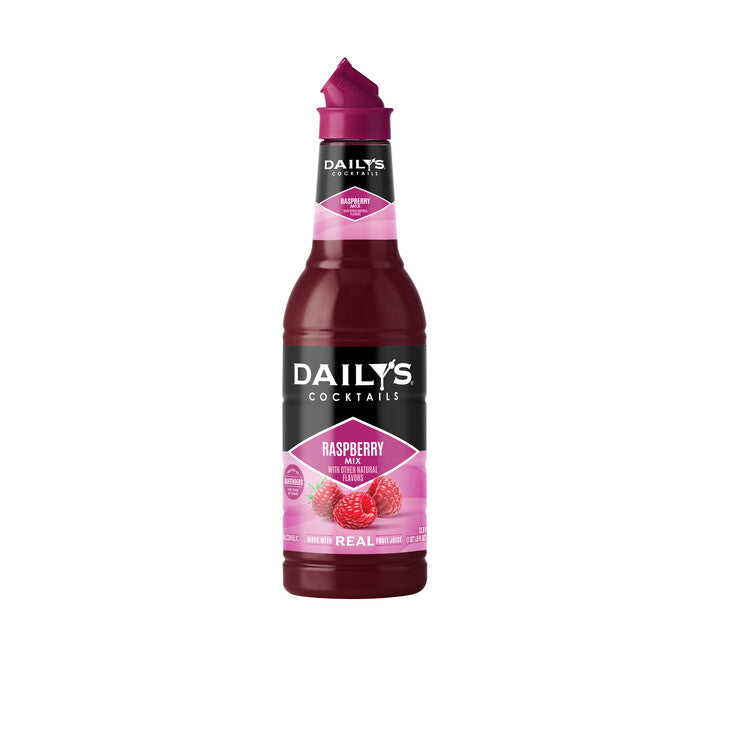 Daily's Raspberry Daiquiri Mix - 1.0L - Front