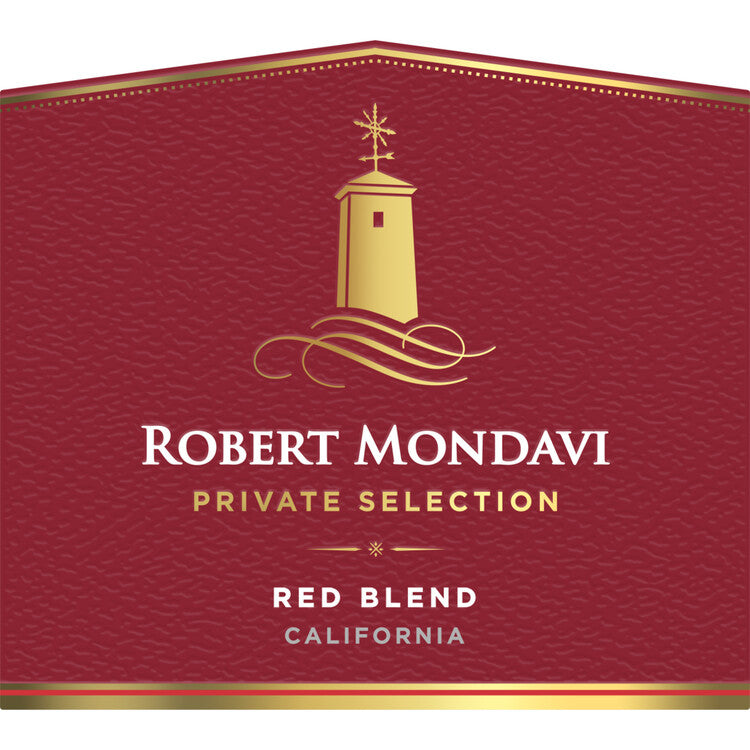 Robert Mondavi Private Selection Red Blend California - 750ML - Front Label