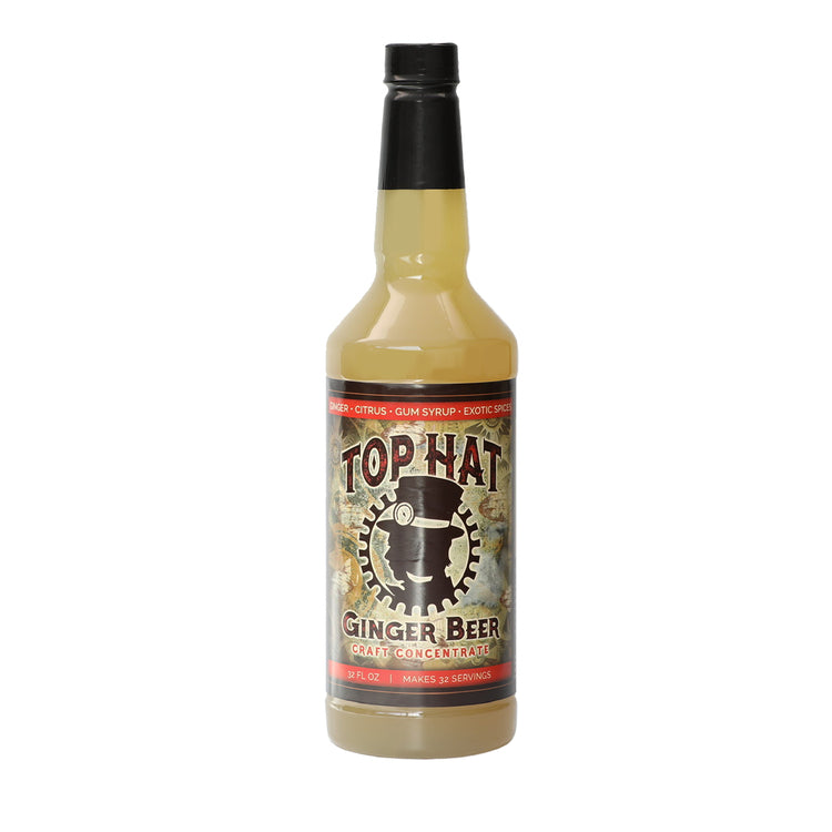 Top Hat Ginger Beer Craft Concentrate - 32 Z - Front