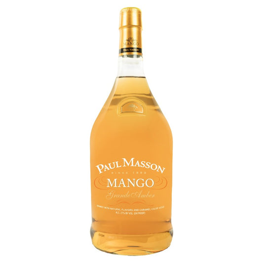 Paul Masson Mango Flavored Brandy Grande Amber 54 - 1.75L - Front