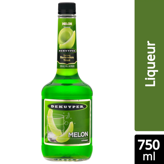 Dekuyper Melon Schnapps 46 - 750ML - Front