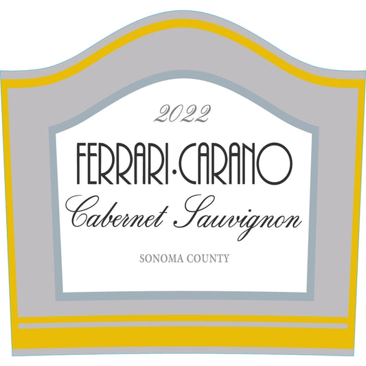 Ferrari Carano Cabernet Sauvignon Sonoma County 2022 - 750ML - Front Label
