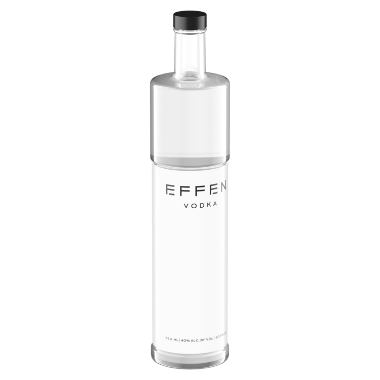 Effen Vodka 80 - 750ML - Front Label