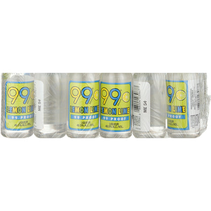 99 Brand Lemon Lime Schnapps 99 - 50ML - Front Label