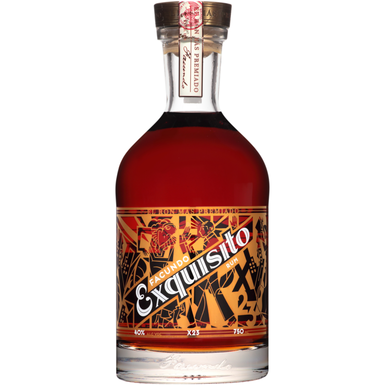 Facundo Aged Rum Exquisito 80 - 750ML - Front
