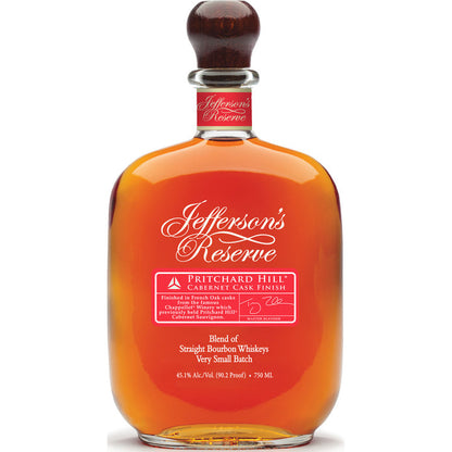 Jefferson'S Straight Bourbon Reserve Pritchard Hill Cabernet Cask Fini - 750ML