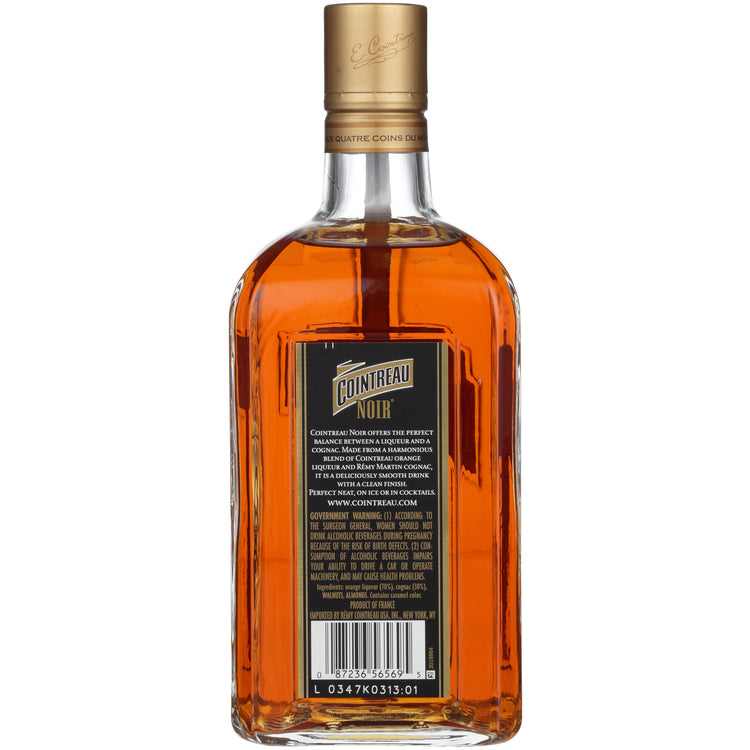 Cointreau Orange & Cognac Liqueur Noir 80 - 700ML - Back