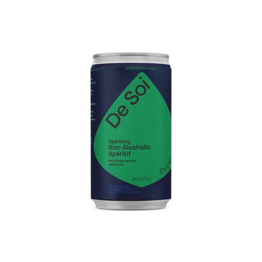 De Soi Purple Lune Sparkling Apertif Non Alcoholic - 8 Z - Front