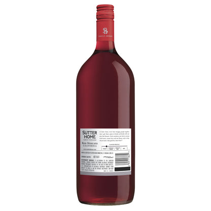 Sutter Home Red Moscato California - 1.5L - Back