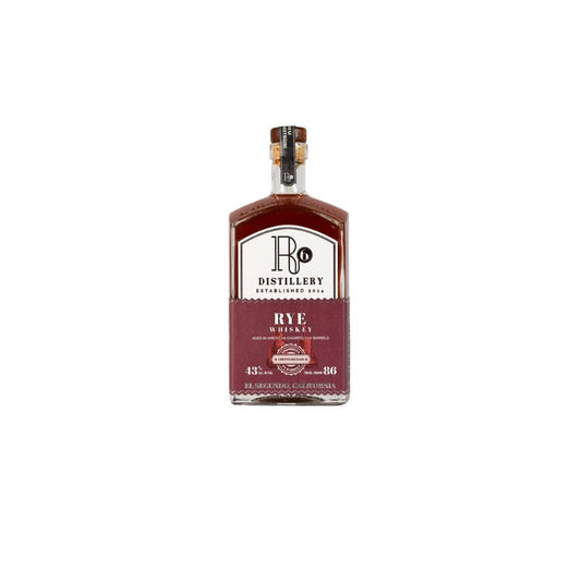 R6 Distillery Straight Rye Whiskey Aged In Px Barrels 4 Yr 86 Limited - 750ML - Front