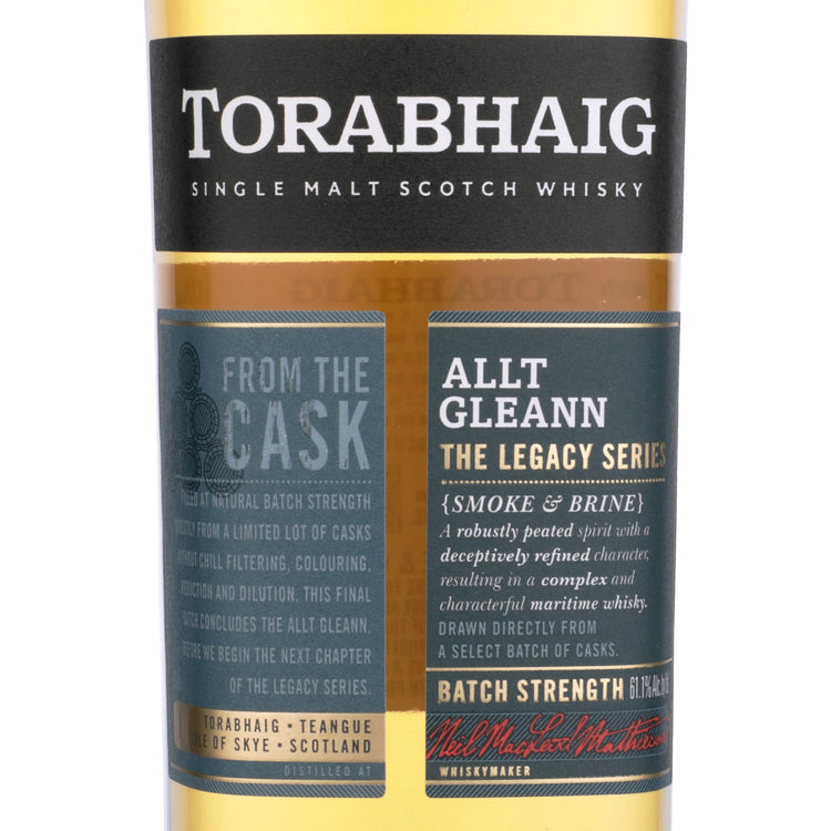 Torabhaig Single Malt Scotch Allt Gleann The Legacy Series Batch Stren - 750ML - Front Label