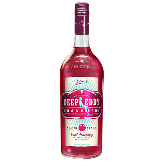 Deep Eddy Cranberry Flavored Vodka 70 - 750ML - Front