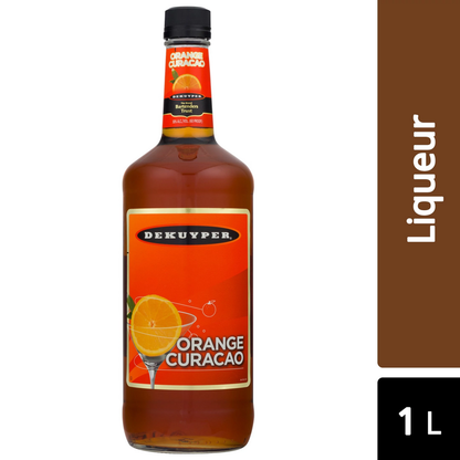 Dekuyper Curacao 60 - 1.0L - Front