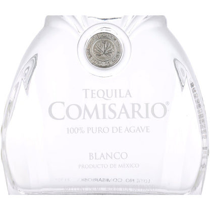 Comisario Tequila Blanco 80 - 750ML - Front Label