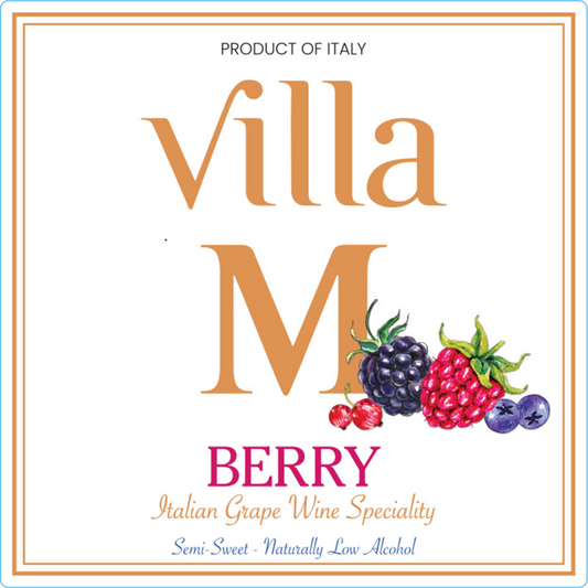Villa M Moscato Berry - 750ML - Front Label
