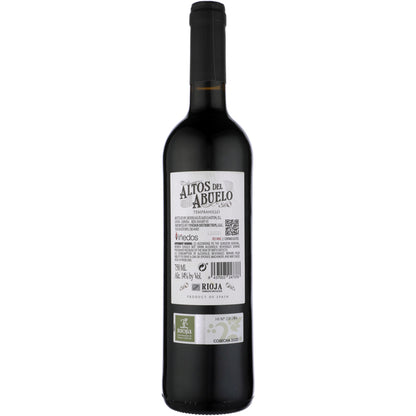 Altos Del Abuelo Rioja 2020 - 750ML - Back